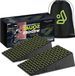 Bol Squat wedge block set - anti-slip hielverhoging - draagbaar - kuitverhoging - schuin board - squats oefening - met trekkoord rugzak - 95 x 109 x 30 cm