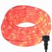 vidaXL - Touw Licht met 1200 LED Rood 50 m PVC