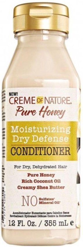 Creme of Nature Pure Honey Moisturizing Dry Defense Conditioner - 355ml