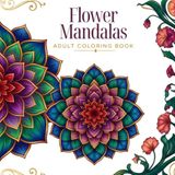Flower mandalas Coloring Book