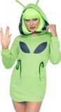 Leg Avenue Alien Kostuum Jurk M Groen