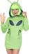Leg Avenue Alien Kostuum Jurk M Groen