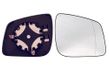 Alkar 6472699 Buiten Verwarmd asferisch spiegelglas met houder | Compatibel met: MERCEDES-BENZ A-CLASS, B-CLASS Sports Tourer
