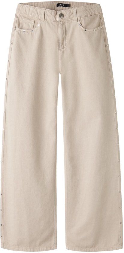 LMTD Name it Jeans wide leg Moonbeam Katoen Tweed Vrouwen 170