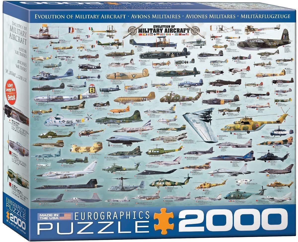 Eurographics EG82200578 Jigsaw puzzel 2000 stukjes, diverse