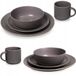 GOLIAT Elegante Grijze Servies Set Goliat - Keramiek, Vaatwasser & Magnetronbestendig
