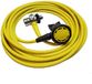 Metalsub Hookah Din Piston 10 m équipement de plongée jaune