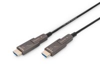 Digitus AK-330127-200-S Câble HDMI 20 m HDMI Type D (Micro) Noir