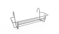 Elho Green Basics Balkonrek Metaal 40cm Antraciet