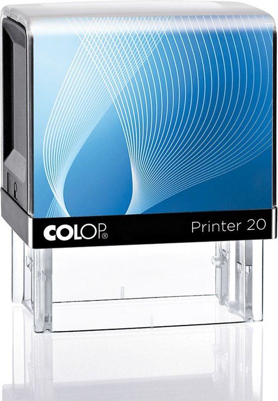 Colop Printer 20 Traditionele Berichtstempel Kunststof Zwart