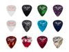 351 gestippelde celluloid plectrums, 12 stuks, medium