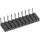 TRU COMPONENTS Female header (precisie) Aantal rijen: 1 Aantal polen per rij: 8 TC-0308-008-1-50-00 1 stuk(s)