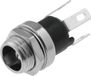 Cliff SCD-026 Connecteur basse tension Bus, montage vertical 5.5 mm 2.1 mm 1 pièce