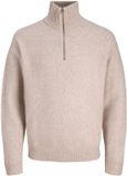 JACK&JONES JJESOHO OLLIE KNIT HALF ZIP SN Heren Gebreide trui S Atmosphere