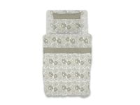 GEMITEX Beddengoedset van katoen, 100% katoen, ademend, vrij van schadelijke stoffen, gecertificeerde kwaliteit Standard 100 by OEKO-TEX vertrouwen in textiel, eenpersoonsbed, G25/taupe, ontworpen in