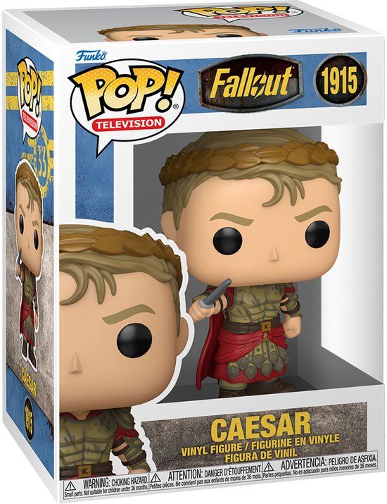 Funko Fallout Caesar vinylfiguur 1915 Unisex Funko Pop! - Neutraal - Standard
