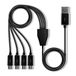 My Arcade Multi-Cable - Câble répartiteur USB pour Micro Player Mini Arcade - 1 USB A vers 4 Micro USB