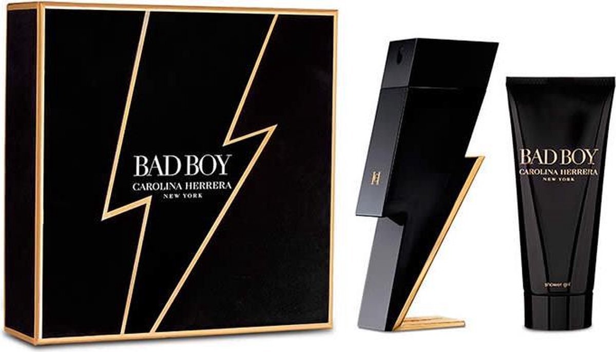 Carolina Herrera - Bad Boy SET EDT 100 ml + shower gel 100 ml - 100mlML