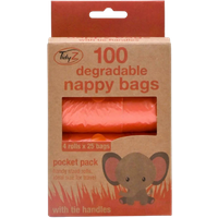 Tidyz Afbreekbare Luierzakjes Pocket Pack – 100 st