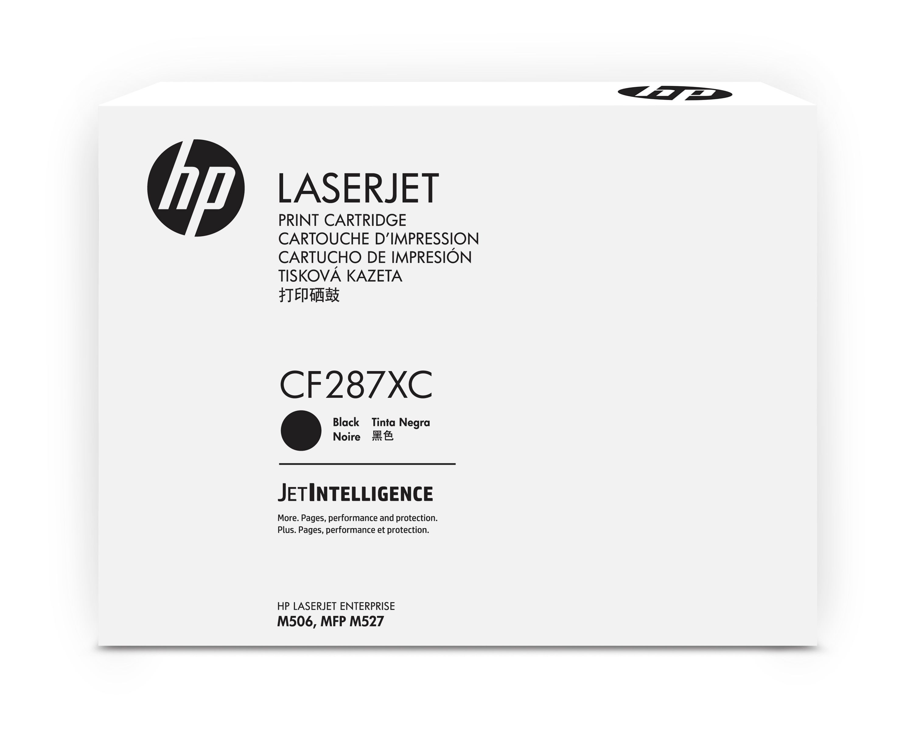 HP 87X Contractual High Yield Black Original LaserJet Toner Cartridge