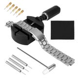 Unyqoos® Complete Gereedschapsset voor Reparatie en Aanpassing van Horlogebandjes met 11 Verschillende Hulpmiddelen