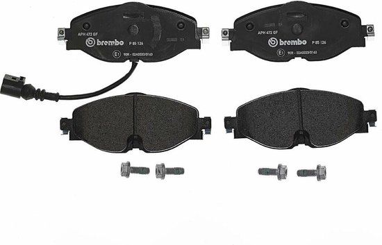 Brembo A.B.S. All Brake Systems Remblokken – Set 4-delig – Incl. Slijtage-indicator – ECE-R90 – Geschikt voor Skoda Octavia