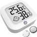 Ease Electronicz Hygrometer - Station météo - Humidimètre - Thermomètre d'intérieur - Pile et bande adhésive incluses