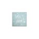 A.S. Création Canvas Let's Shine - Wandafbeelding in blauw, geel - 40 x 40 cm - DD129413