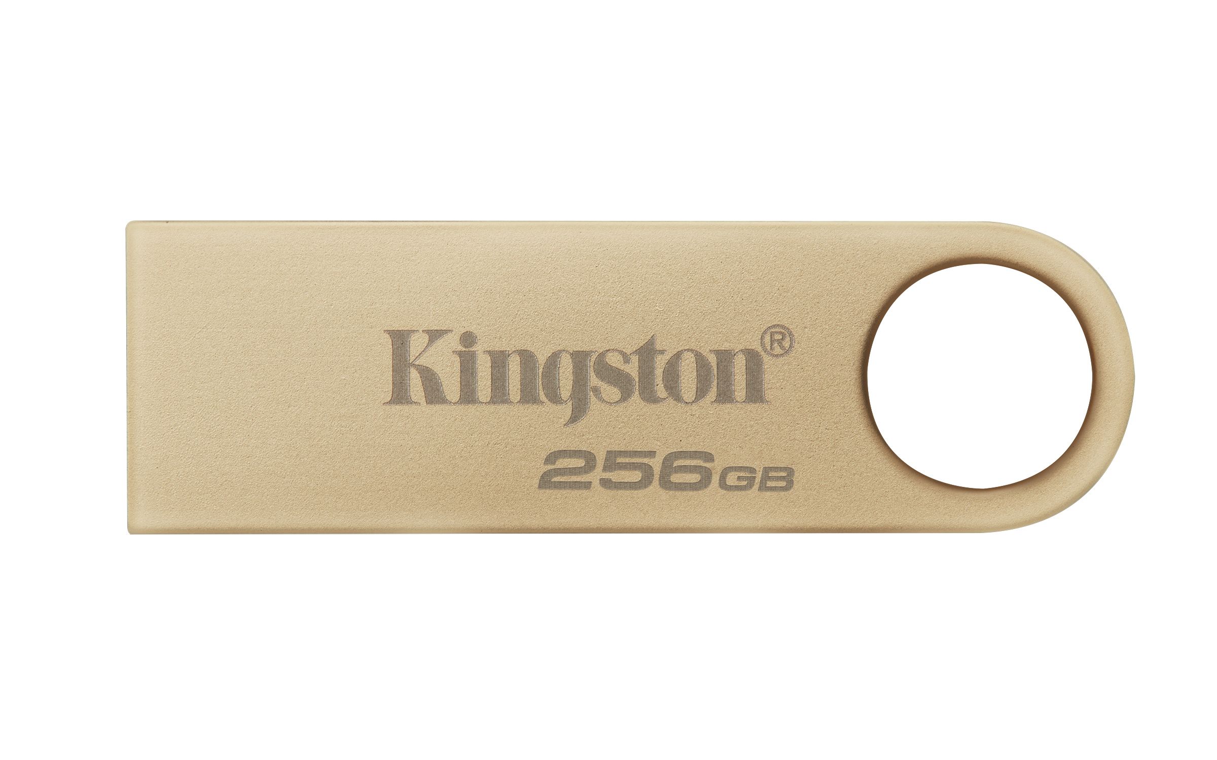 Kingston DataTraveler SE9 G3 USB - 256GB - USB 3.2 Gen 1 - 220MB/s Read - Metal - Gold