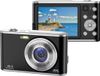 Pora&co Caméra numérique 4K - Appareil photo - Appareil photo - Caméra compacte - Caméra de vlog - Noir - Carte SD 32 Go incluse