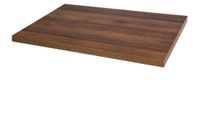 Bolero Voorgeboord Rechthoekig Tafelblad Rustic Oak 1100x700mm