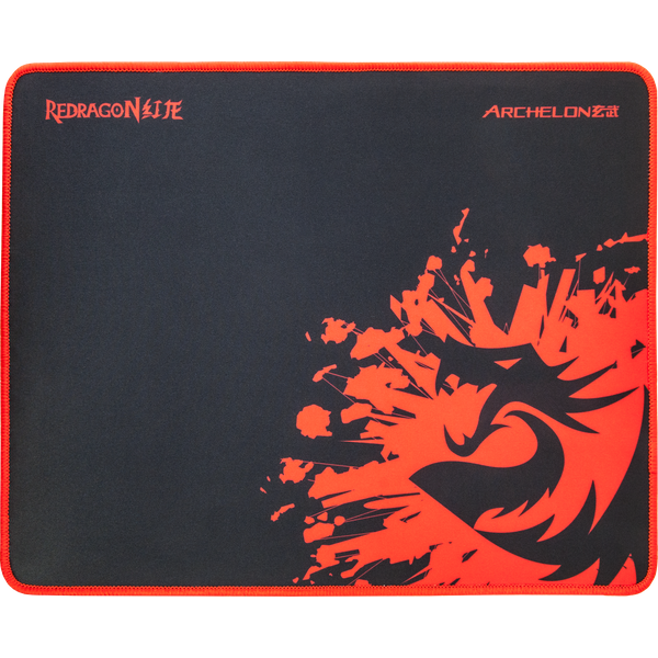 REDRAGON Archelon M - Muismat - Zwart, Rood