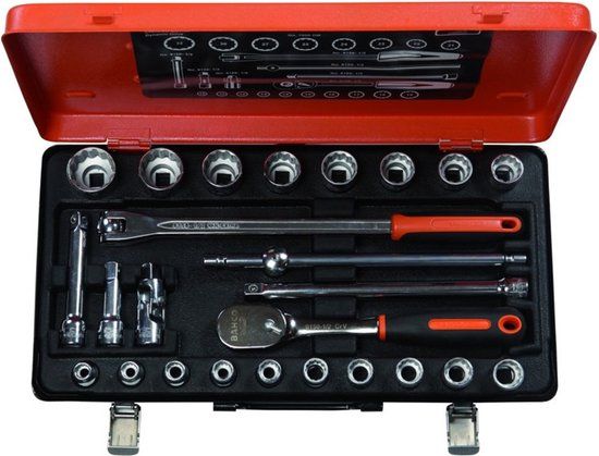 Bahco Dopsleutelset 1/2"