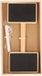 Talen Tools Étiquettes de plantes - 8x - tableau noir - bois - 20 cm - étiquettes à piquer