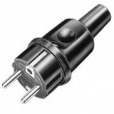 Elmar - Prise Schuko en caoutchouc - 220-240V - 16A - IP44