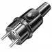 Elmar - Prise Schuko en caoutchouc - 220-240V - 16A - IP44