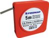 Promat Voelermaatband - 5m x 0.50mm x 12.7mm - Staal - Rood
