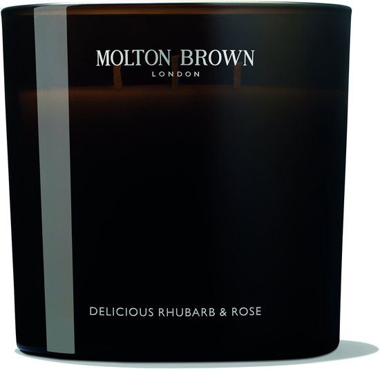 Molton Brown Rhubarb & Rose Candle - 3 Wicks