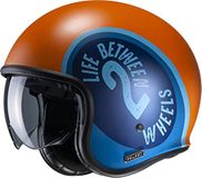 HJC V30 Harvey Open Face Helm Jethelm Motorhelm met binnenvizier