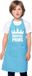 Bellatio Decorations Knutselprins schort blauw jongens