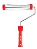 ProDec 9 inch x 1,75" kunststof handvat Trade Professional Verfroller Frame met Anti-Slip 5-draads kooi en Schroefbare Handgreep voor Verlengstang, 9" x 1,75" kooi