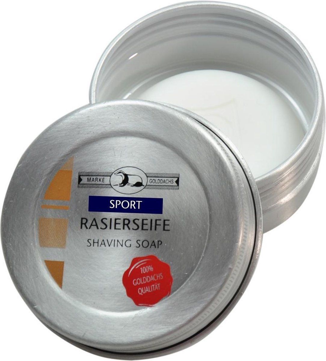 Golddachs Scheerzeep Sport - 60g