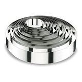 Lacor 68422 Cakevorm Rond RVS/Staal Zilver 22 x 4 cm
