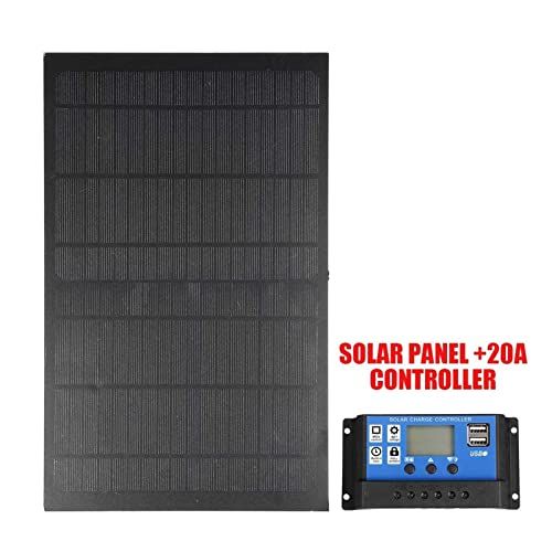 Kit De Panneau Solaire 300W DC 12V 24V 50A Étanche IP67 Haute Efficacite Panneau Solaire Et Controleur De Charge Solaire 91650615