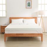 EGO HOME Matrastopper 160 x 200 cm, 9 cm hoogte, H3 hardheid, groen thee schuim, Öko-Tex & CertiPUR gecertificeerd