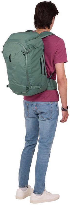 Thule Landmark Travel Pack 40L Hazy Green Rugzak met laptopvak