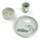 Done by Deer Elphee Stick&Stay Dinerset - Green