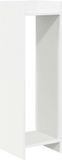 vidaXL Plantenstandaard Wit 30 x 30 x 100 cm Bewerkt Hout