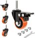 Goodivery® - Roue de chariot - Plein - 4 Pièces - 180 kg