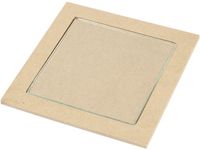 Creativ company Onderzetter Met Glas Mdf Unisex 6 Stuks